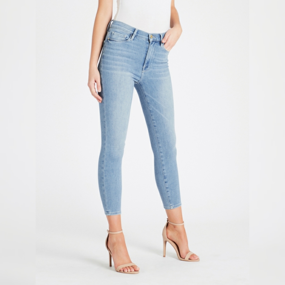 Frame Denim Jeans Ali High Rise Cigarette Riptide